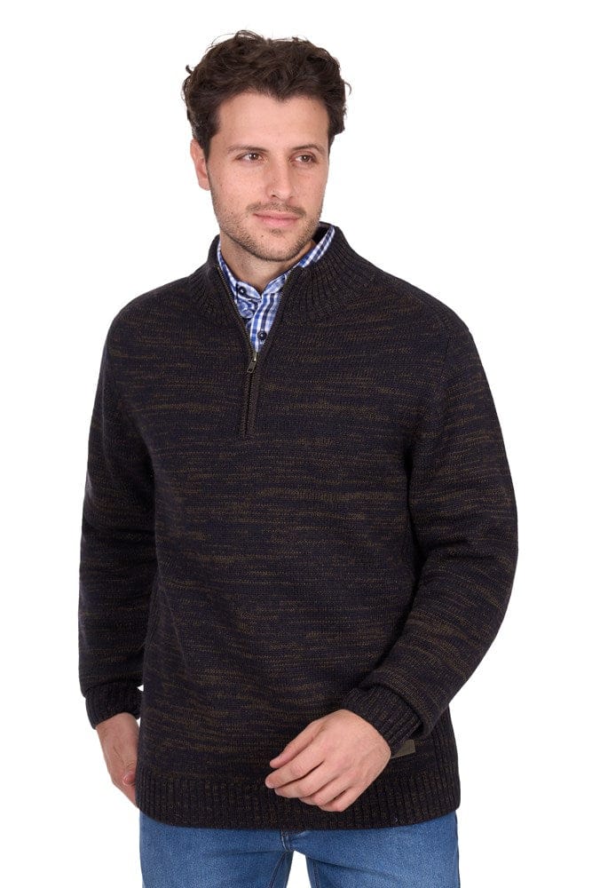 Load image into Gallery viewer, Thomas Cook Mens Jesse 1/4 Zip Jumper
