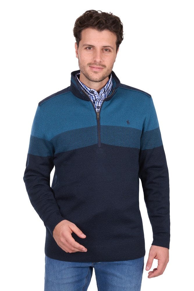 Load image into Gallery viewer, Thomas Cook Mens Jerry 1/4 Zip Jumper
