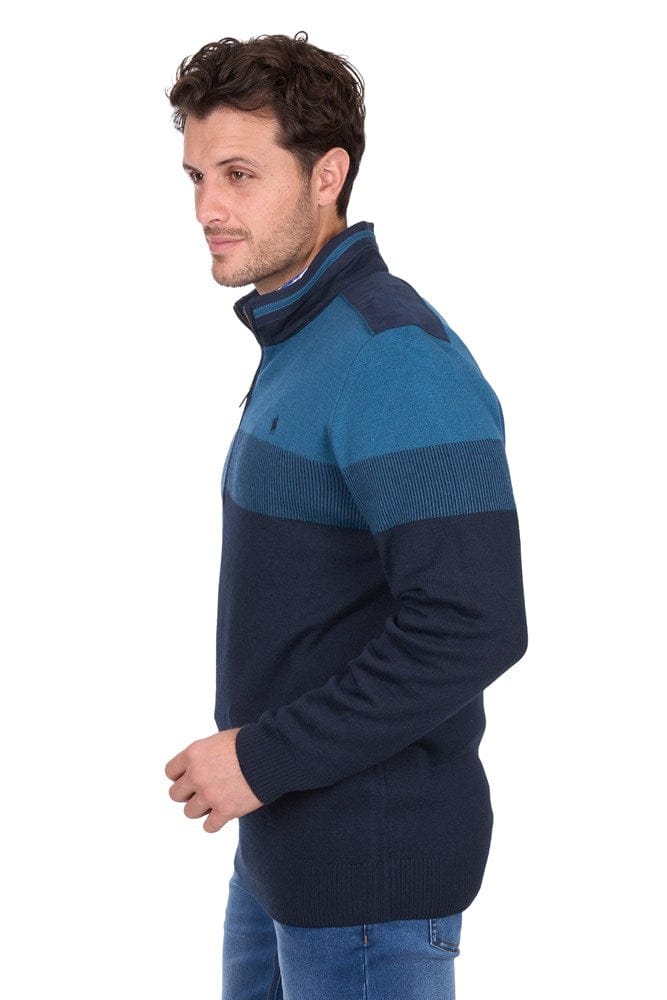 Load image into Gallery viewer, Thomas Cook Mens Jerry 1/4 Zip Jumper
