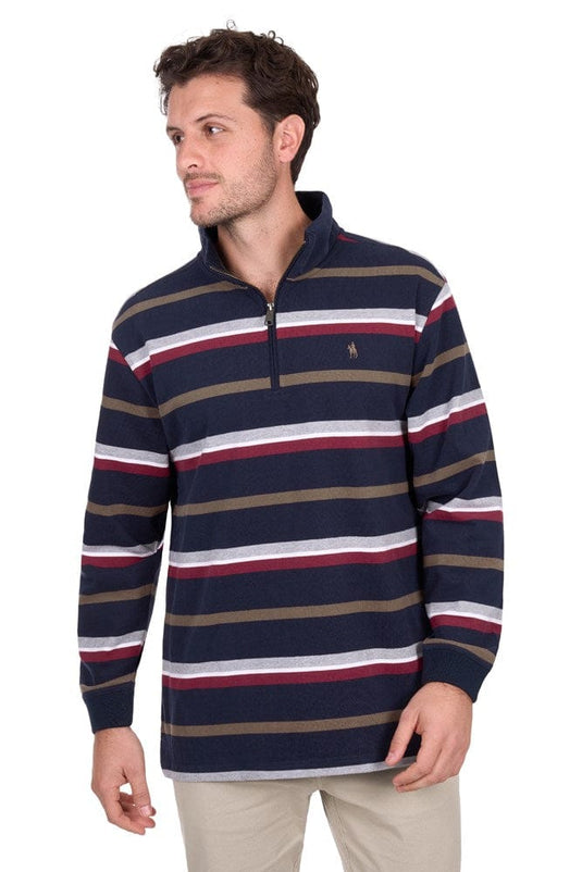 Thomas Cook Mens Nicholas 1/4 Zip Rugby