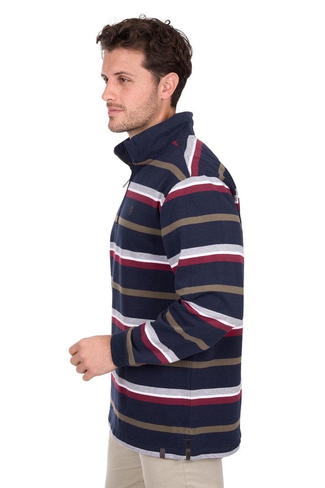 Load image into Gallery viewer, Thomas Cook Mens Nicholas 1/4 Zip Rugby
