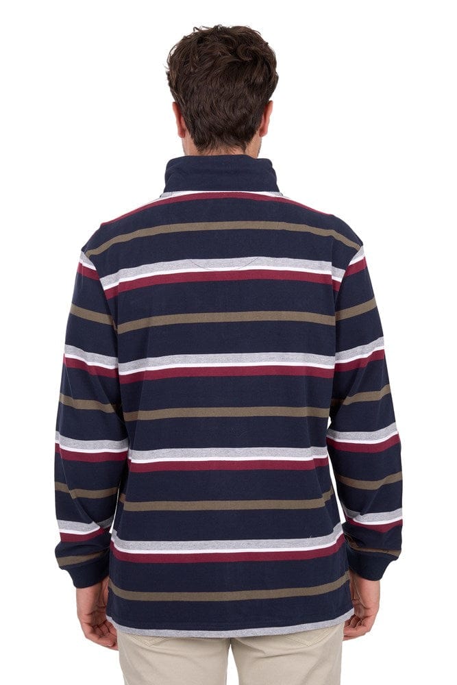 Load image into Gallery viewer, Thomas Cook Mens Nicholas 1/4 Zip Rugby
