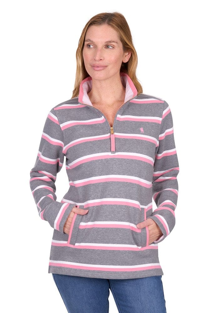 Load image into Gallery viewer, Thomas Cook Womens Jane 1/4 Zip Rugby
