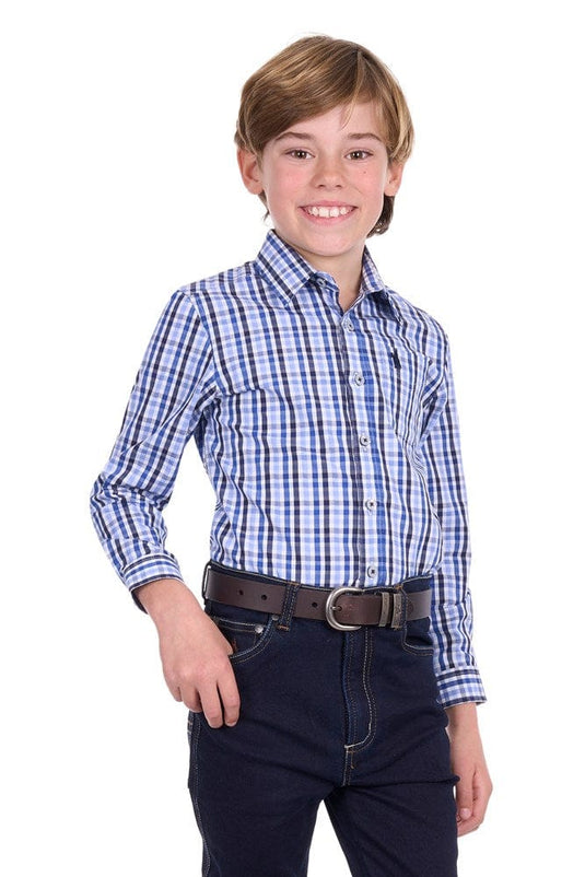 Thomas Cook Boys Andrew 1 Pocket Long Sleeve Shirt