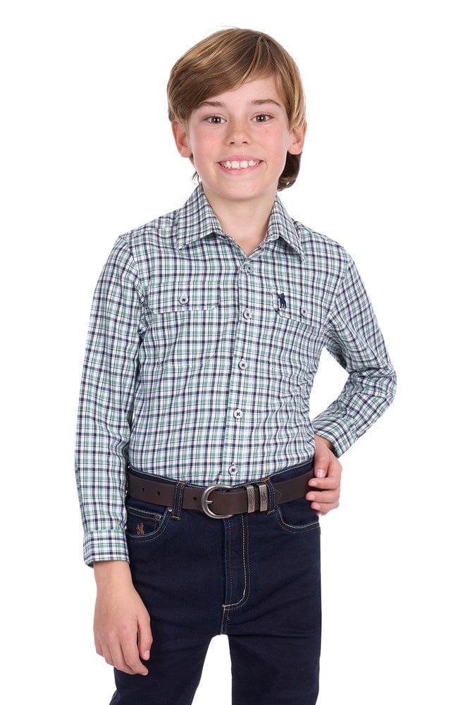 Load image into Gallery viewer, Thomas Cook Boys Edward 2 Pocket Long Sleeve Shirt
