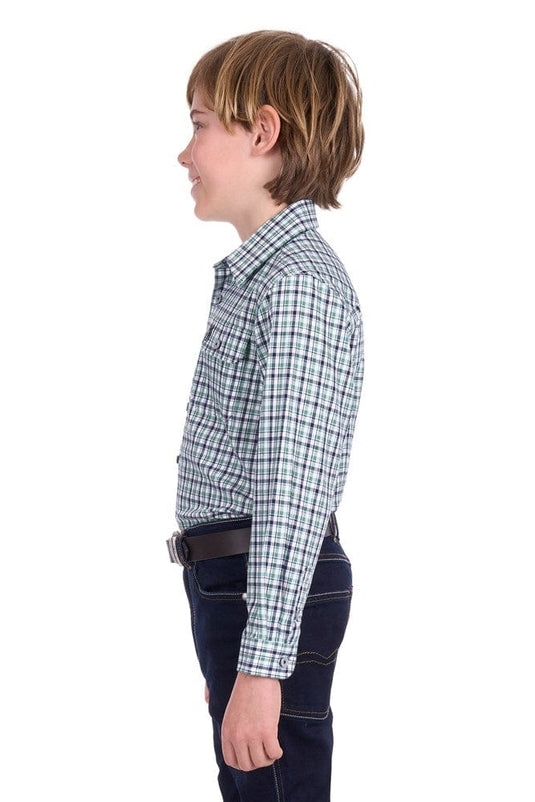 Thomas Cook Boys Edward 2 Pocket Long Sleeve Shirt