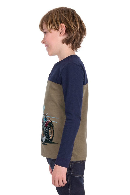 Thomas Cook Boys Karl Henley Long Sleeve Tee