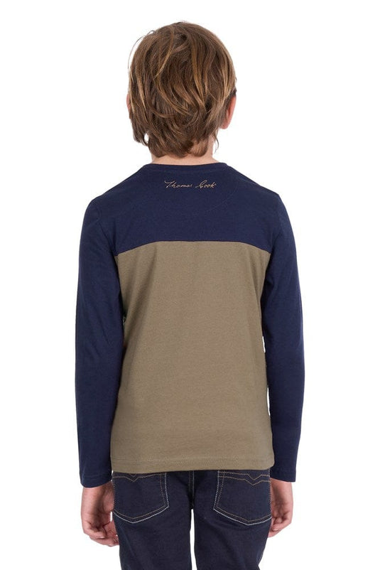 Thomas Cook Boys Karl Henley Long Sleeve Tee