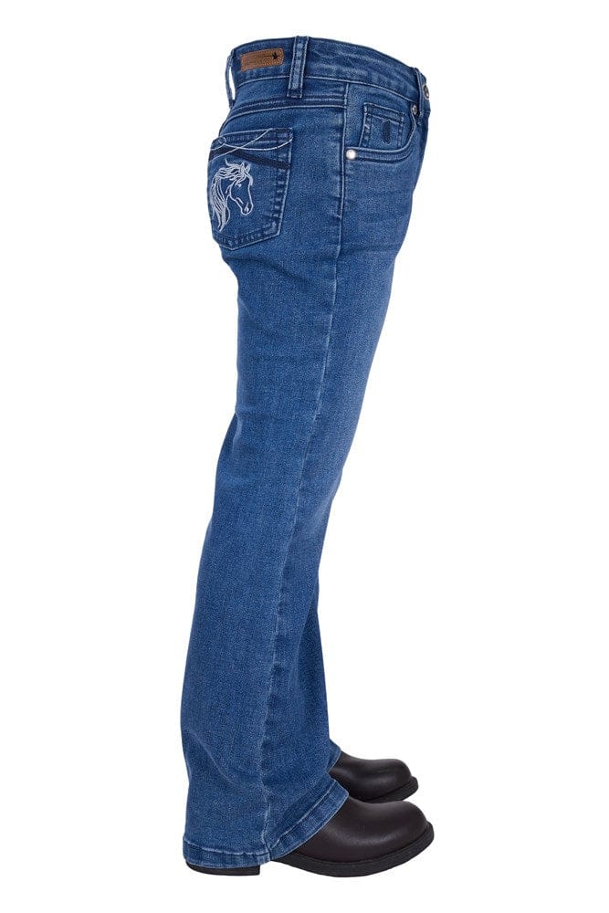 Load image into Gallery viewer, Thomas Cook Girls Heather Boot Cut Jean
