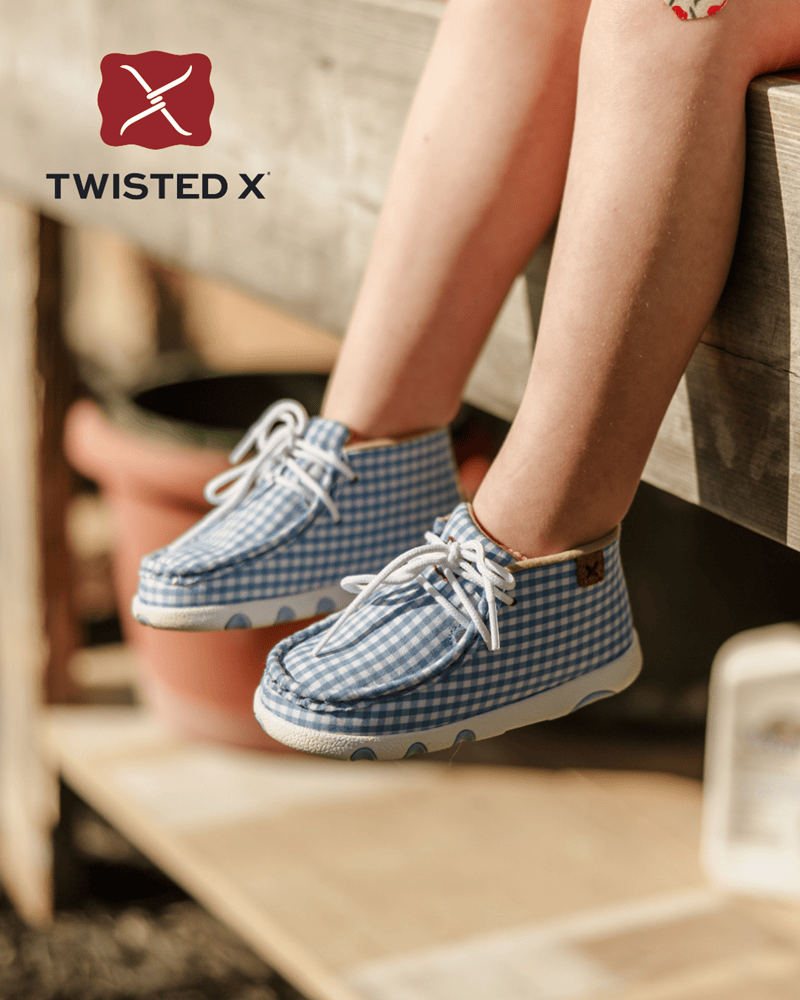 Load image into Gallery viewer, Twisted X Infant’s Casual Elastic Boot - Blue/White
