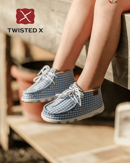 Twisted X Infant’s Casual Elastic Boot - Blue/White