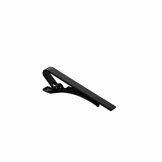 Buckle Mens Tie Clip - Matte Black