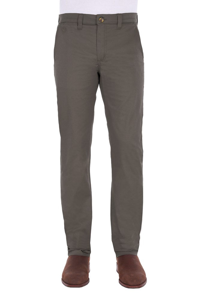 Load image into Gallery viewer, Thomas Cook Mens Tailored Fit Mossman Comfort Waist Trouser - Greystone
