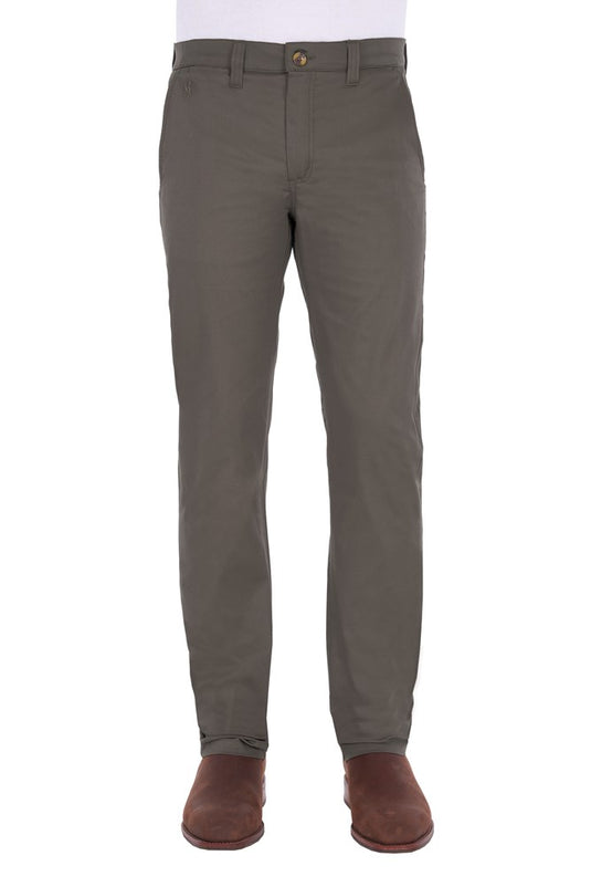 Thomas Cook Mens Tailored Fit Mossman Comfort Waist Trouser - Greystone