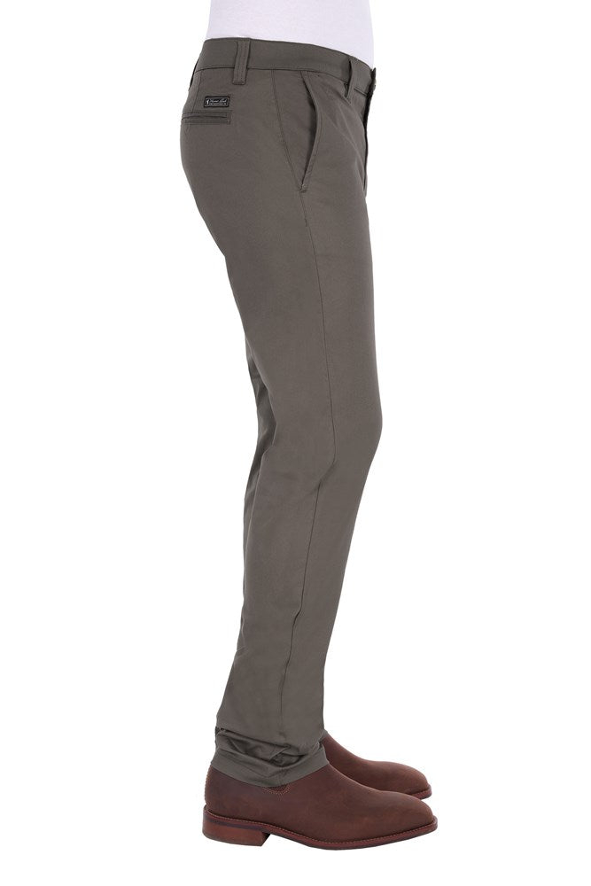 Load image into Gallery viewer, Thomas Cook Mens Tailored Fit Mossman Comfort Waist Trouser - Greystone
