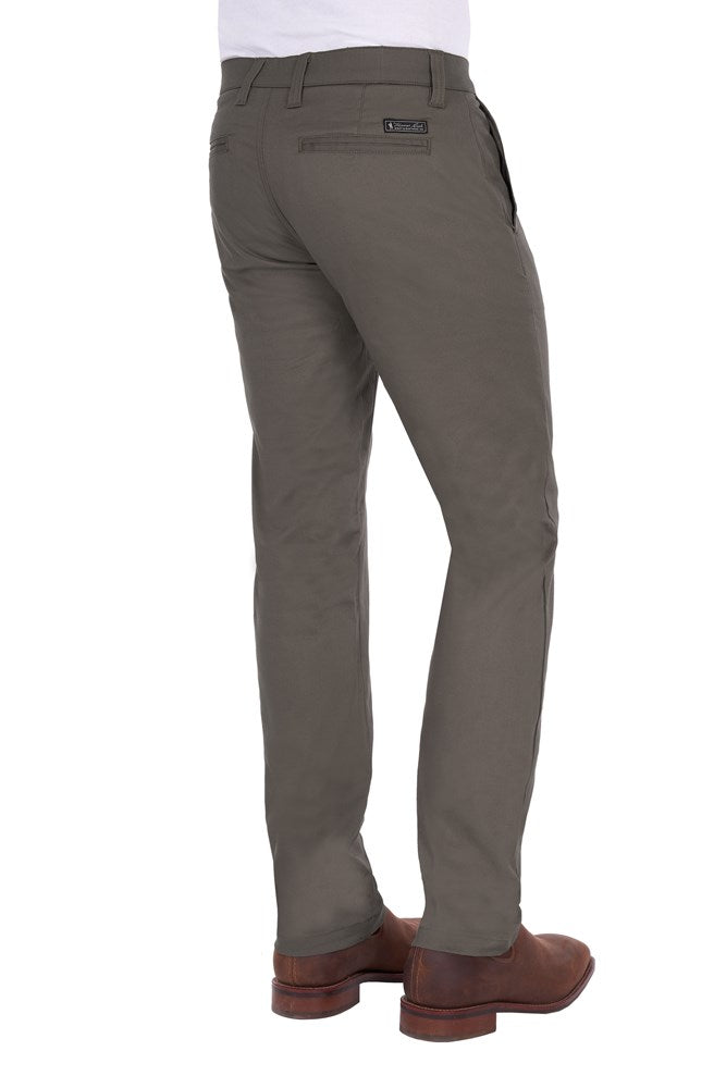 Load image into Gallery viewer, Thomas Cook Mens Tailored Fit Mossman Comfort Waist Trouser - Greystone
