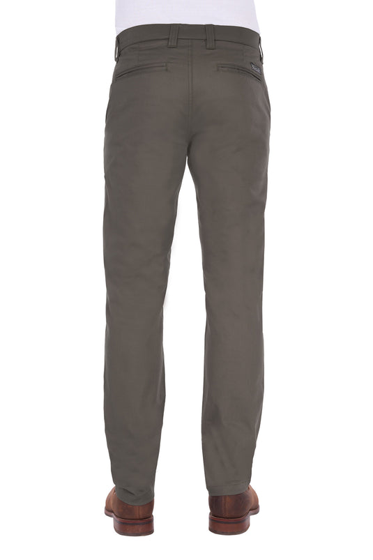 Thomas Cook Mens Tailored Fit Mossman Comfort Waist Trouser - Greystone