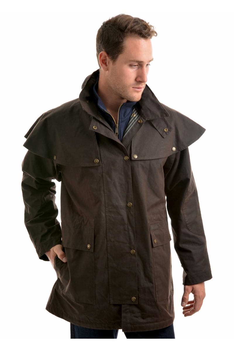 Load image into Gallery viewer, Thomas Cook High Country Professional Oilskin Short Coat
