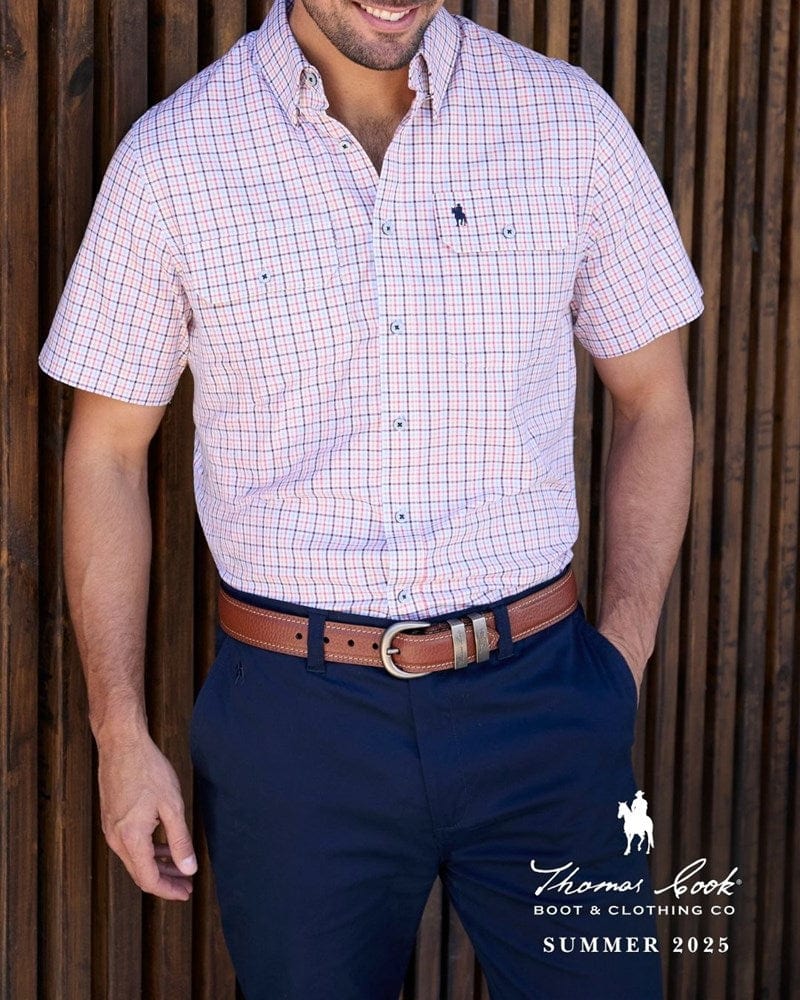 Load image into Gallery viewer, Thomas Cook Mens Forreston Belt - Tan
