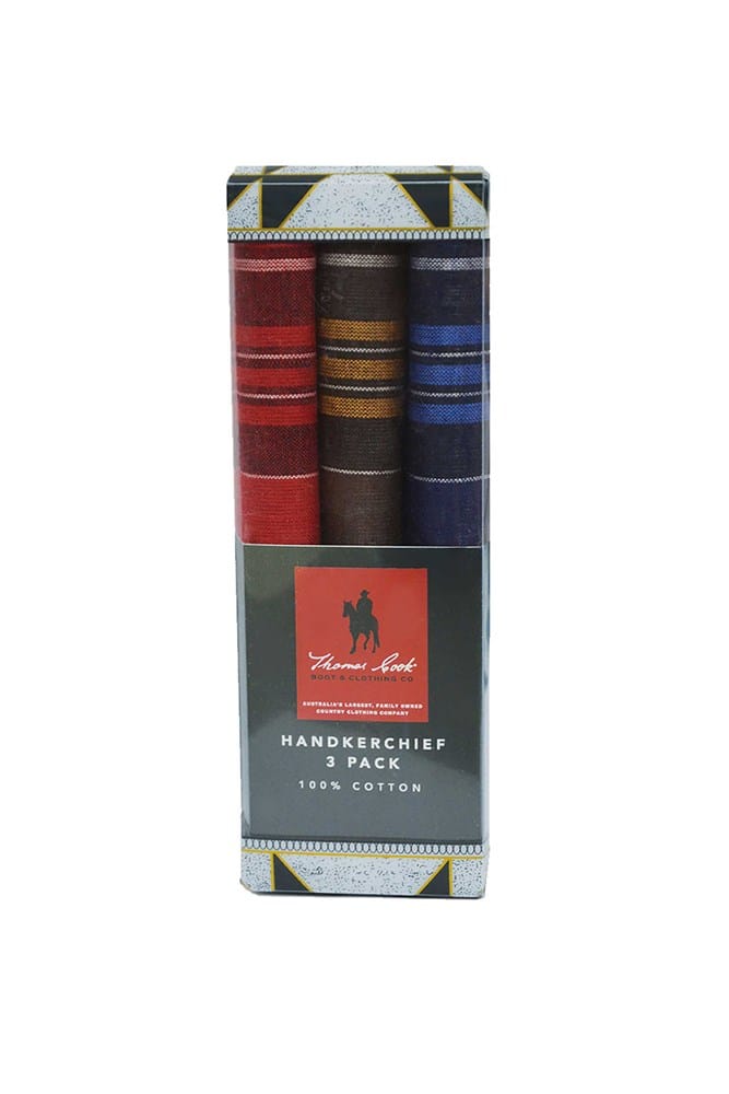 Load image into Gallery viewer, Thomas Cook Handkerchief 3 Pack
