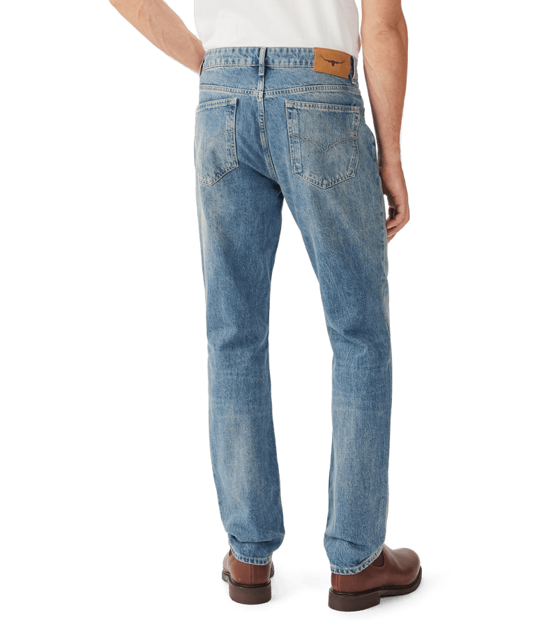Load image into Gallery viewer, R.M. Williams Loxton Roughout Indigo Jean
