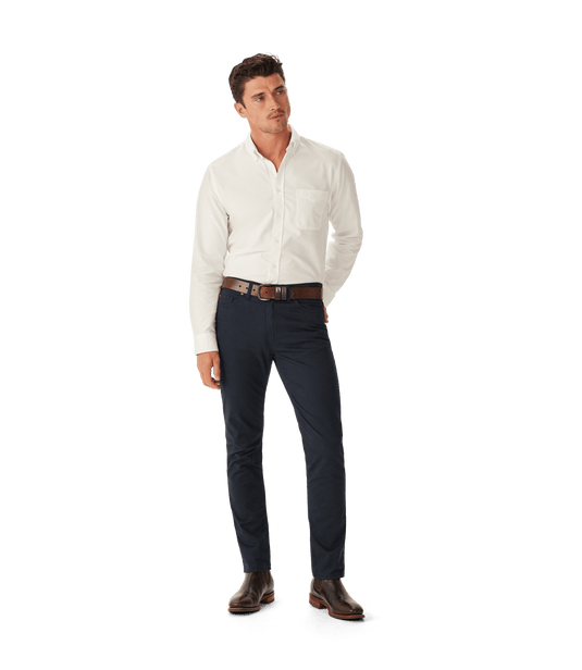 R.M. Williams Mens Loxton 5 Pocket Jean - Navy
