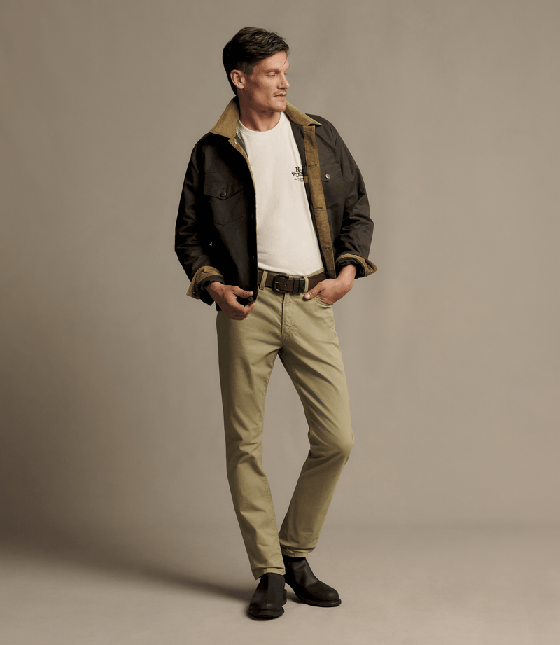 Load image into Gallery viewer, R.M. Williams Mens Loxton 5 Pocket Jean - Khaki
