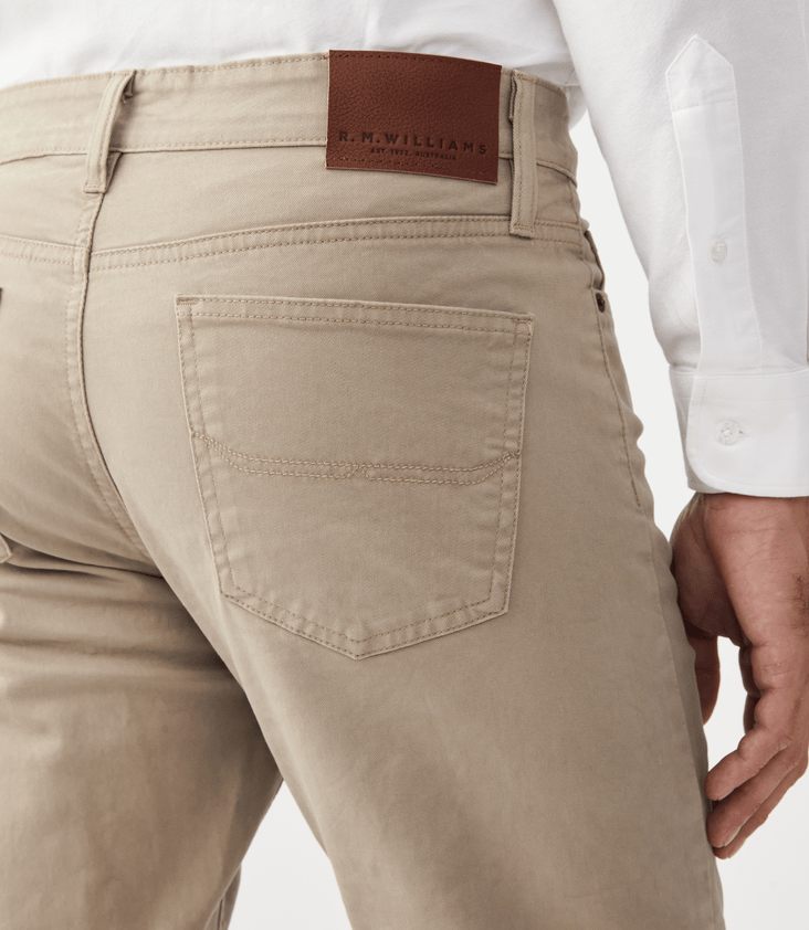 Load image into Gallery viewer, R.M. Williams Mens Loxton 5 Pocket Jean - Buckskin
