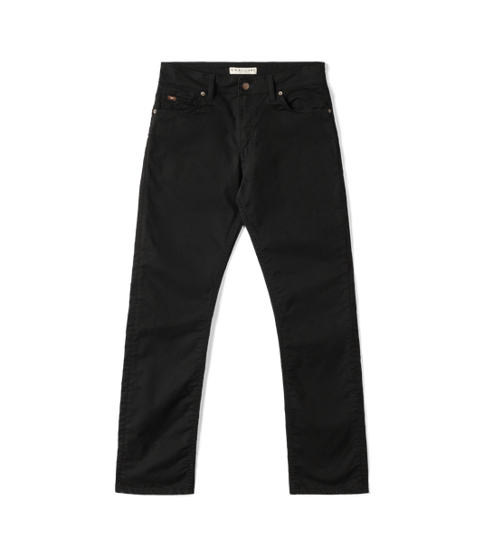 R.M. Williams Mens Ramco 5 Pocket Jean - Black