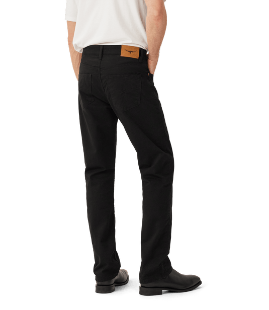 R.M. Williams Mens Ramco 5 Pocket Jean - Black
