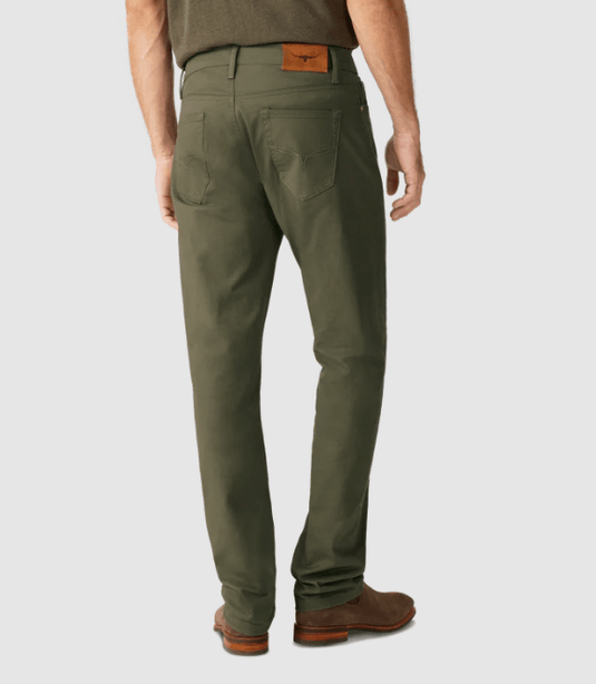 R.M. Williams Mens Ramco Jeans - Olive