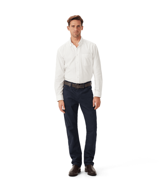 R.M. Williams Mens Ramco 5 Pocket Jean - Navy