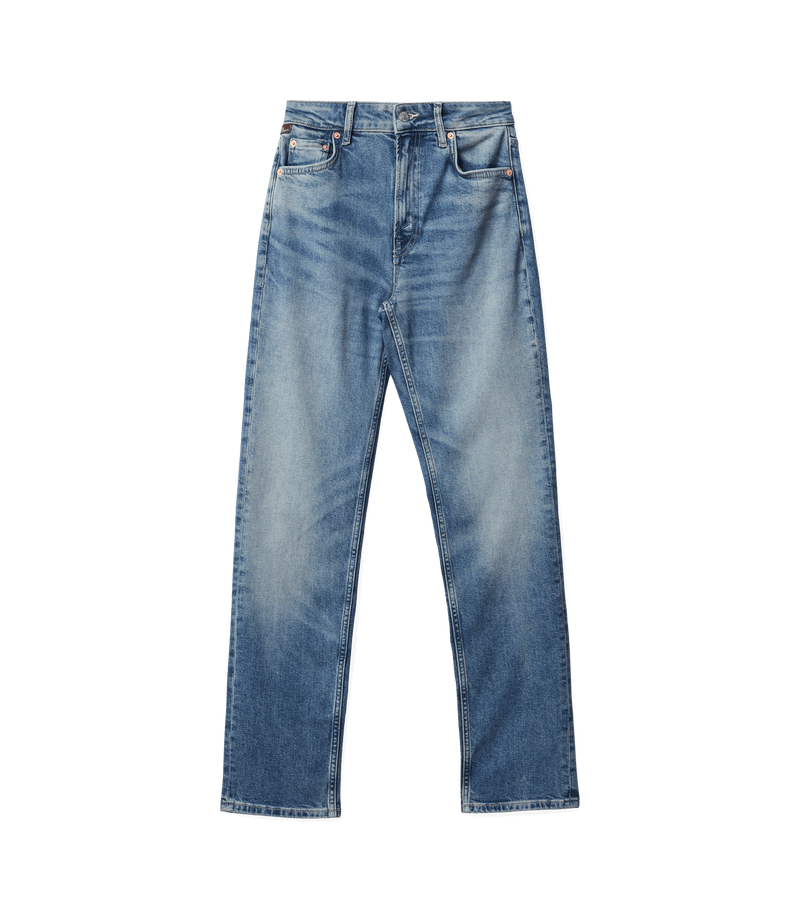 Load image into Gallery viewer, R.M. Williams Womens Maren Slim Straight Jean - Roughout Indigo
