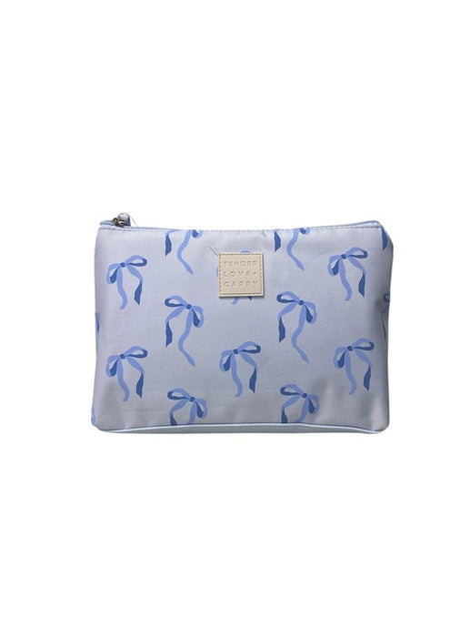 Tender Love + Carry Blue Bow Holdall Toilety Bag