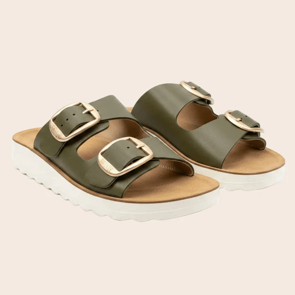 Load image into Gallery viewer, Rilassare Womens Trippe Shoe - Olive
