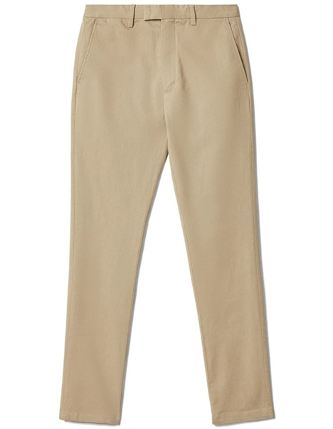 R.M. Williams Mens Coolac Stretch Cotton Chino - Buckskin