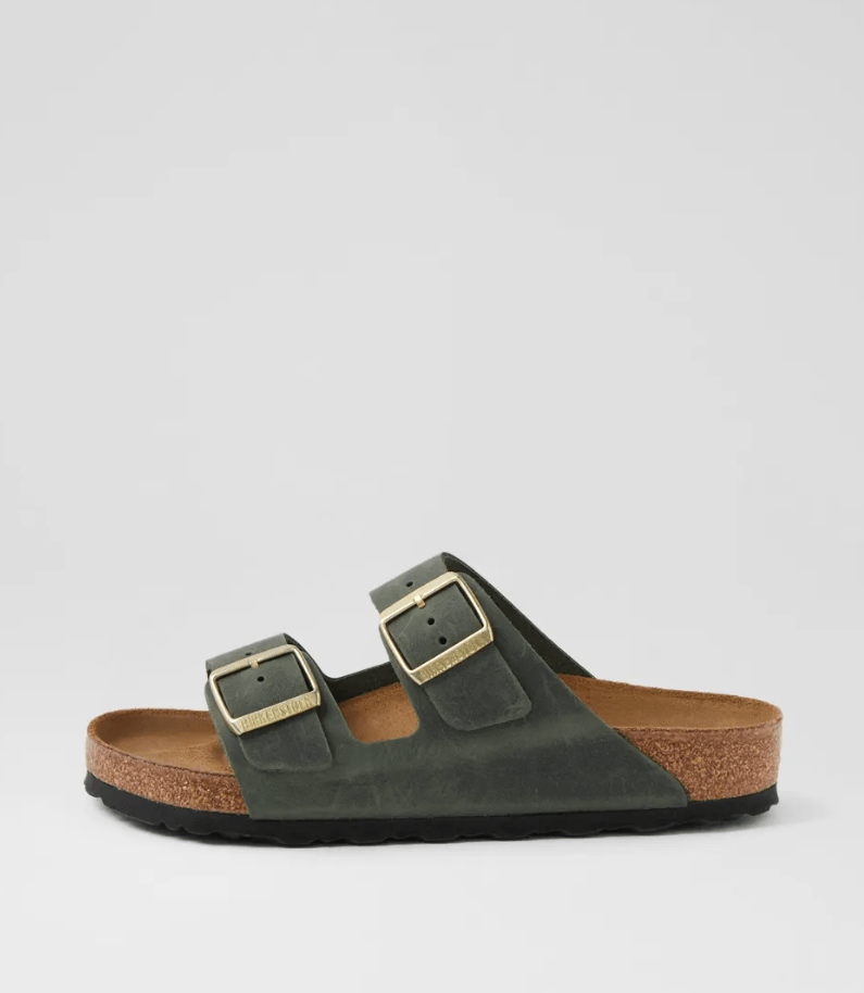 Load image into Gallery viewer, Birkenstock Arizona Thyme Oiled Leather
