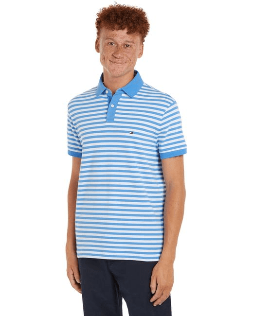 Load image into Gallery viewer, Tommy Hilfiger - Mens Striped 1985 Regular Polo
