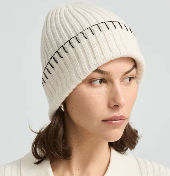 Load image into Gallery viewer, Toorallie Womens Blanket Stitch Beanie
