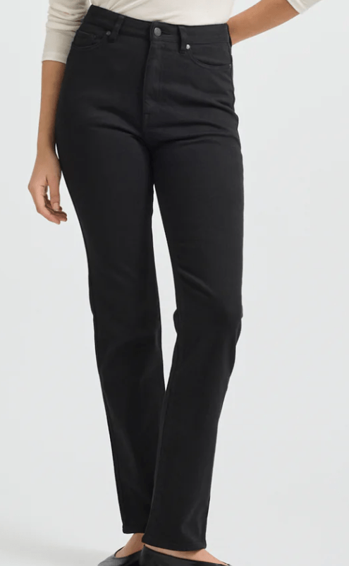 Toorallie Womens High Rise Straight Jean