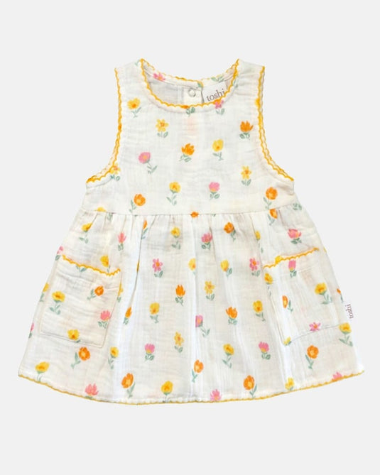 Toshi Baby Dress Pippa Vanilla