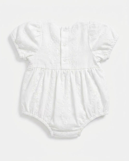 Toshi Baby Romper Florence Vanilla