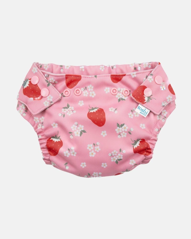 Load image into Gallery viewer, Toshi Baby Reusable Swim Nappy - Twinkle Strawberry
