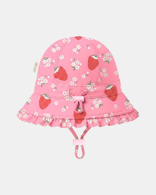Toshi Baby Swim Bell Hat - Twinkle Strawberry