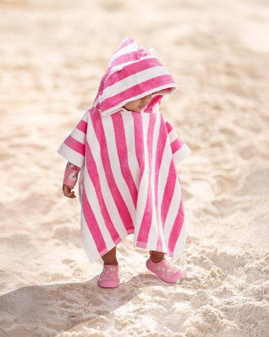 Toshi Kids Hooded Towel Beachcomber - Watermelon