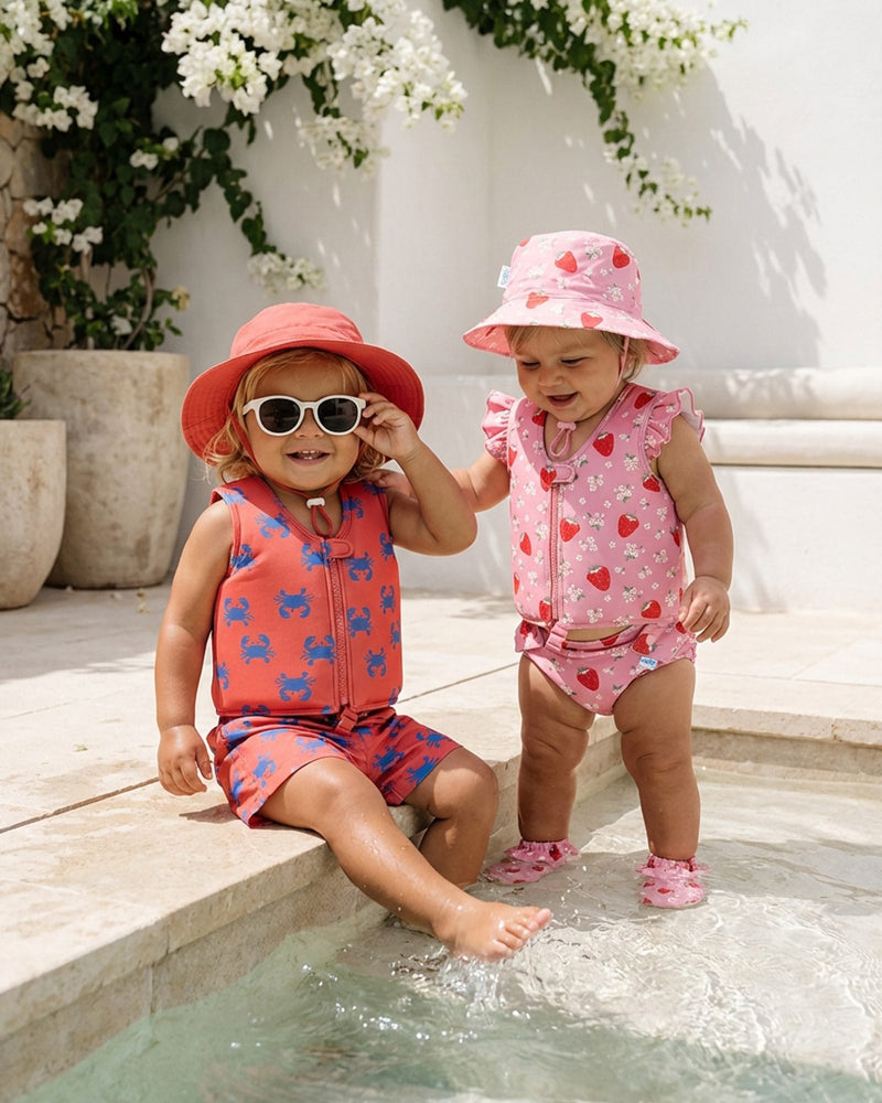Load image into Gallery viewer, Toshi Baby Reusable Swim Nappy - Twinkle Strawberry
