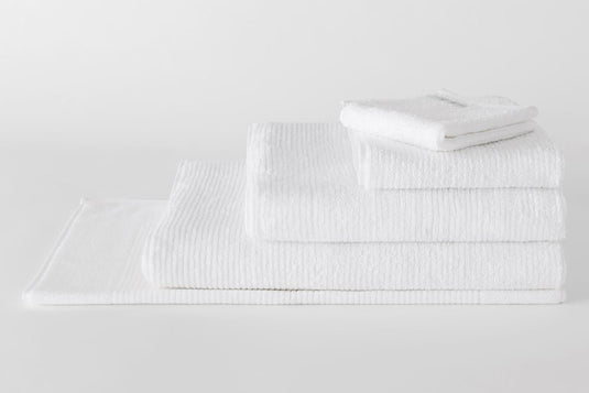 Sheridan Living Textures Bath Collection - White