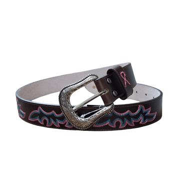 Twisted X Pink Ribbon Belt