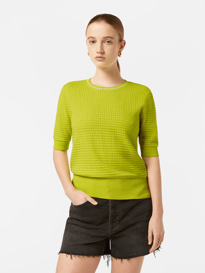 Load image into Gallery viewer, Scotch and Soda  Pointelle Short Sleeve Pullover
