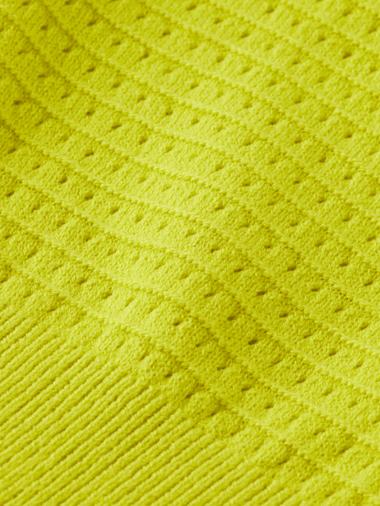 Scotch and Soda  Pointelle Short Sleeve Pullover